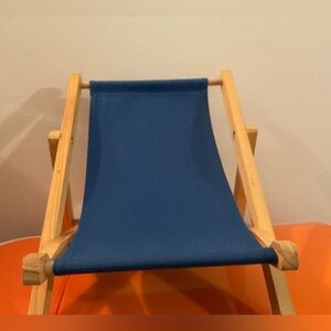 18” doll folding chair